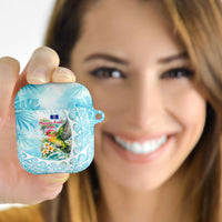 Saipan CMNI AirPods Case Polynesian Northern Mariana Islands Fruit Dove Watercolor