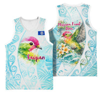 Saipan CMNI Basketball Jersey Polynesian Northern Mariana Islands Fruit Dove Watercolor
