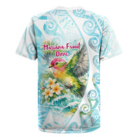 Saipan CMNI Rugby Jersey Polynesian Northern Mariana Islands Fruit Dove Watercolor TS04 - Polynesian Pride