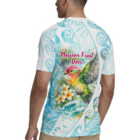 Saipan CMNI Rugby Jersey Polynesian Northern Mariana Islands Fruit Dove Watercolor TS04 - Polynesian Pride