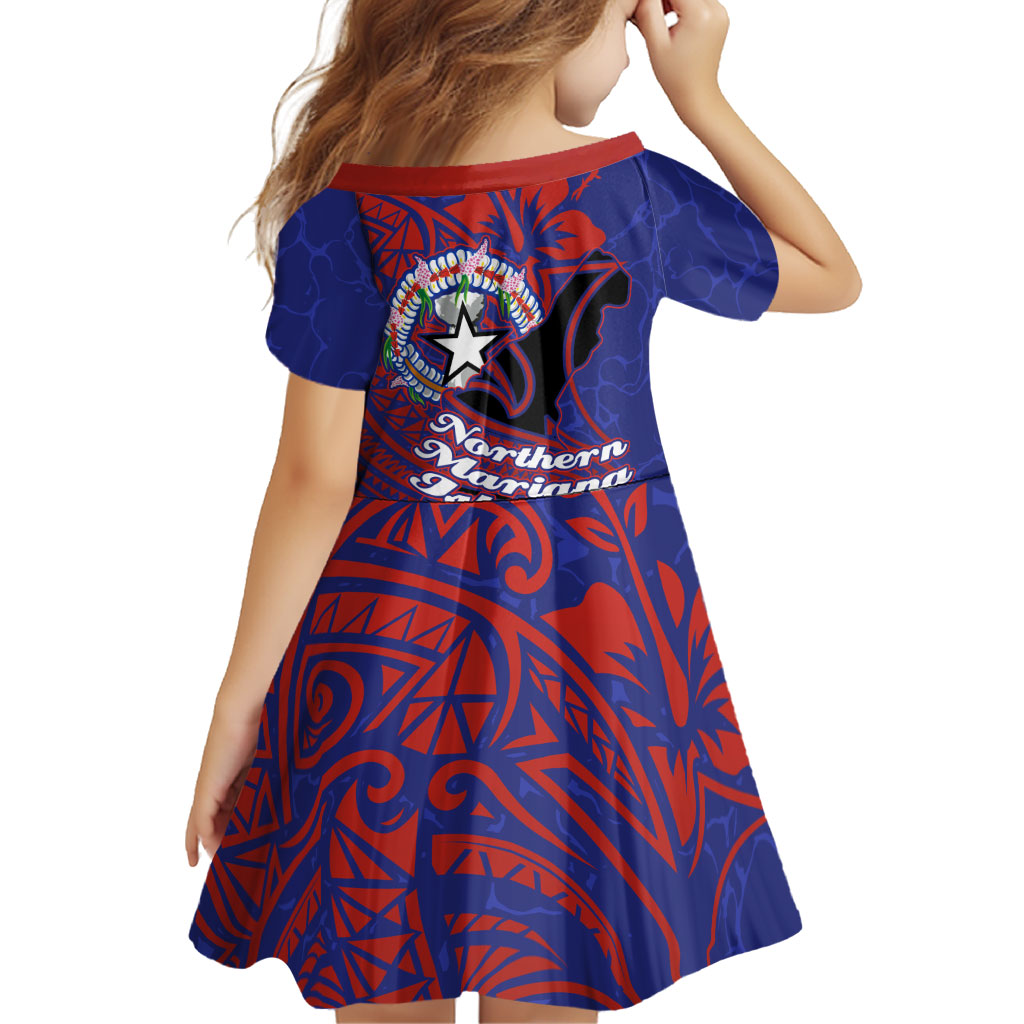 Saipan Northern Mariana Islands Family Matching Off Shoulder Maxi Dress and Hawaiian Shirt Polynesian Tribal Tattoo Art With Hibiscus Flowers And Seal TS04 - Polynesian Pride