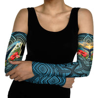 Personalized Masefau American Samoa Whale Arm Sleeves Polynesian Tribal Pattern Tropical Hibiscus TS04 - Polynesian Pride