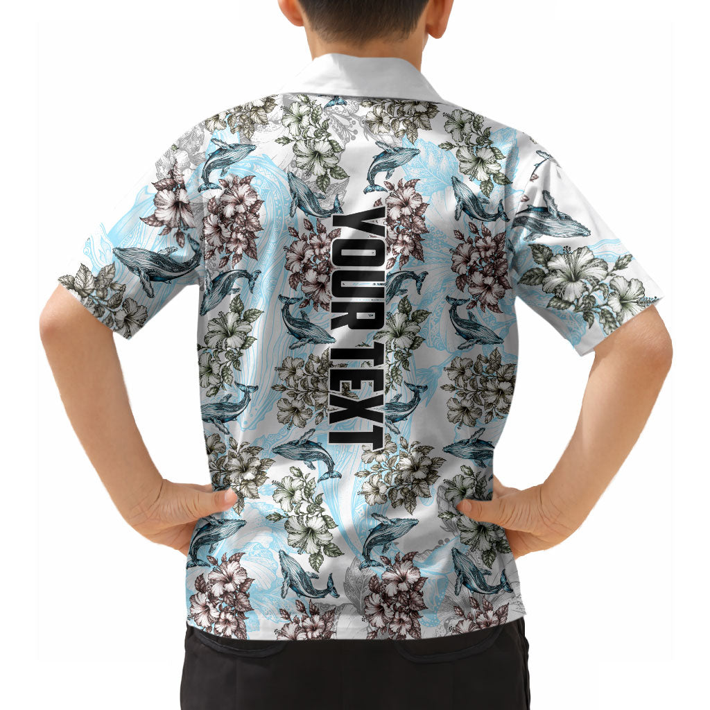 Personalized Masefau American Samoa Hawaiian Shirt Vintage Whale Hibiscus Ocean Waves TS04 - Polynesian Pride