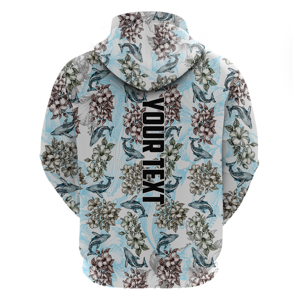 Personalized Masefau American Samoa Hoodie Vintage Whale Hibiscus Ocean Waves TS04 - Polynesian Pride