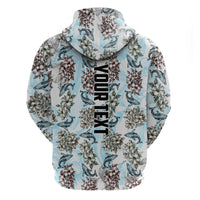 Personalized Masefau American Samoa Hoodie Vintage Whale Hibiscus Ocean Waves TS04 - Polynesian Pride