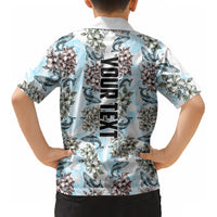 Personalized Masefau American Samoa Kid Hawaiian Shirt Vintage Whale Hibiscus Ocean Waves TS04 - Polynesian Pride
