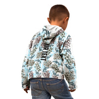 Personalized Masefau American Samoa Kid Hoodie Vintage Whale Hibiscus Ocean Waves TS04 - Polynesian Pride