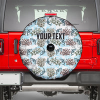 Personalized Masefau American Samoa Spare Tire Cover Vintage Whale Hibiscus Ocean Waves TS04 - Polynesian Pride