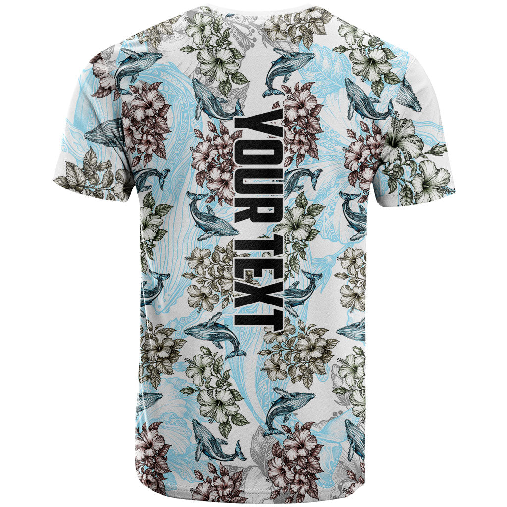 Personalized Masefau American Samoa T Shirt Vintage Whale Hibiscus Ocean Waves TS04 - Polynesian Pride