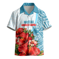 Personalized American Samoa Masefau Kid Hawaiian Shirt Hibiscus Tropical Floral Whale Polynesian Tribal Pattern TS04 - Polynesian Pride