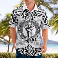 Aiga Samoa Raised Fist Hawaiian Shirt Polynesian Tribal Tattoo Art Family Pride TS04 - Polynesian Pride