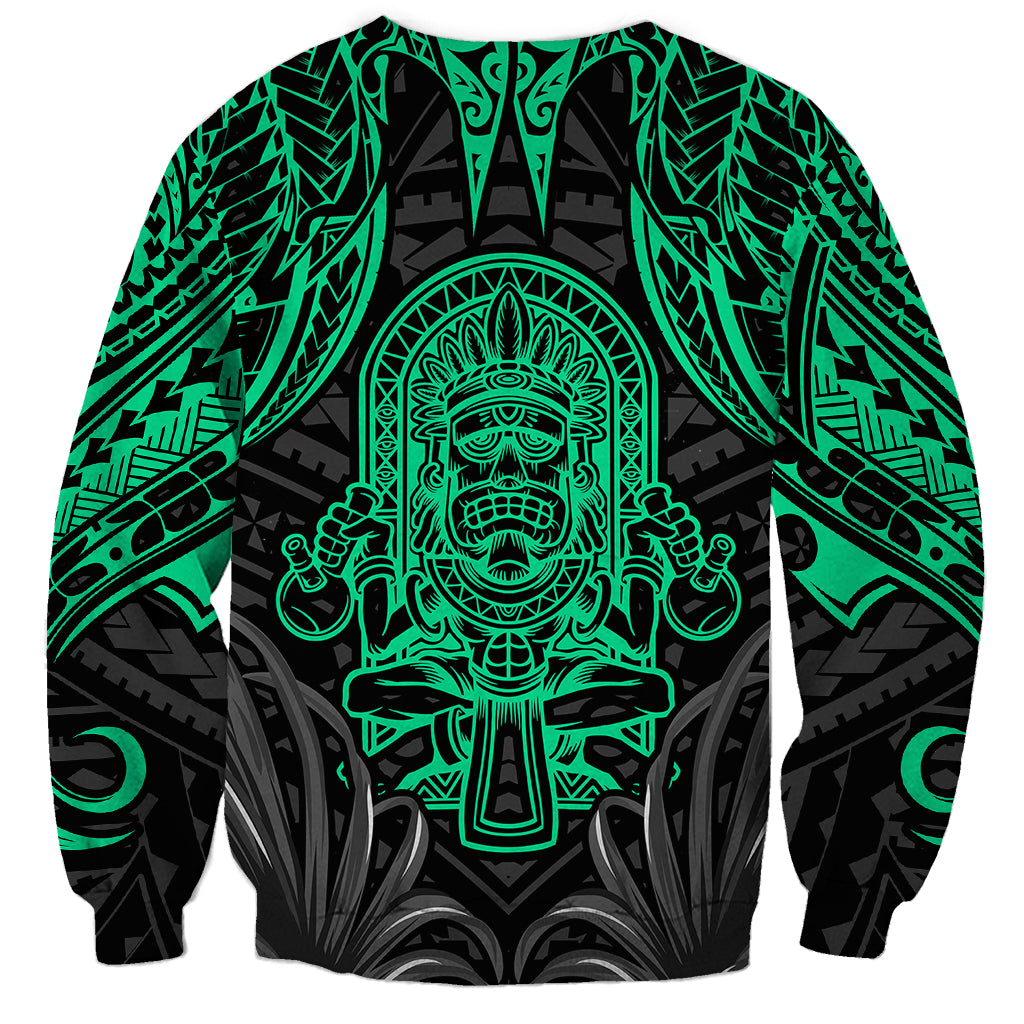 Polynesian Sweatshirt Abstract Tiki TS04 - Polynesian Pride