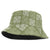 Vesuvian Green Palaka Quilt Hawaii Bucket Hat Traditional Hawaii-plaid Pattern - Polynesian Pride