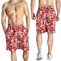 Wallis Et Futuna Kilisimasi Fiefia Shorts for Men Pacific Patchwork Xmas Vibes LT9 - Polynesian Pride