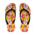 Yellow Hawaii Hibiscus Flip Flops Tropical Flowers Seamless Pattern - Polynesian Pride