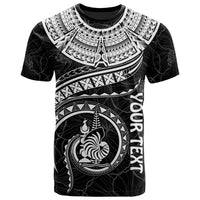 New Caledonia Polynesian Custom T Shirt New Caledonia Waves (White) Unisex White - Polynesian Pride