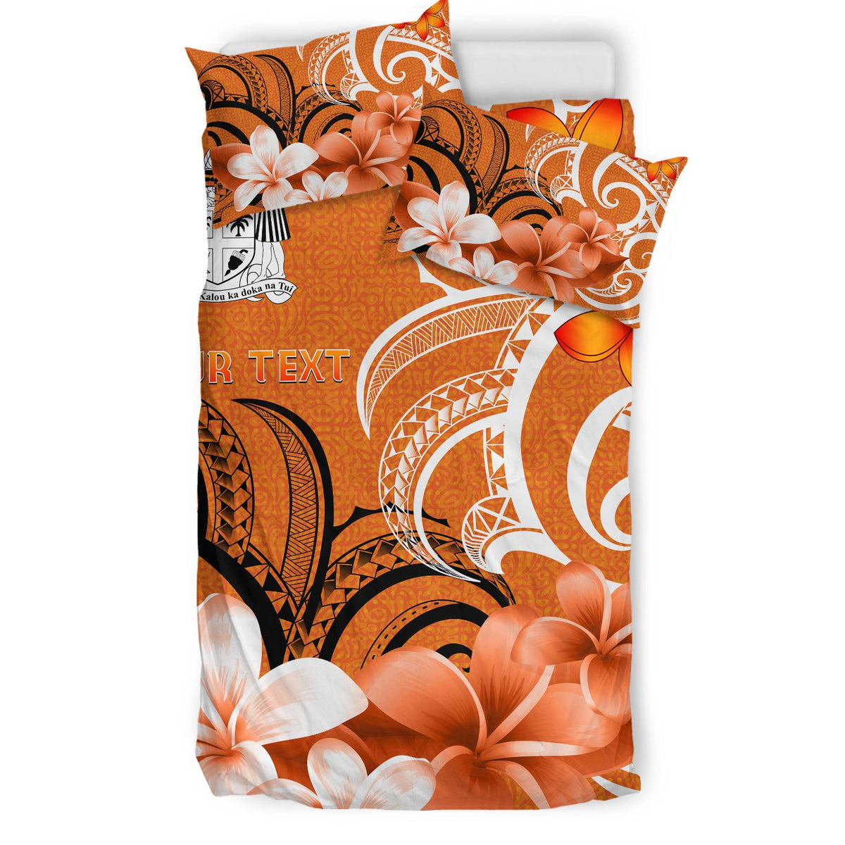 Custom Fiji Personalised Bedding Set - Fijian Spirit - Polynesian Pride