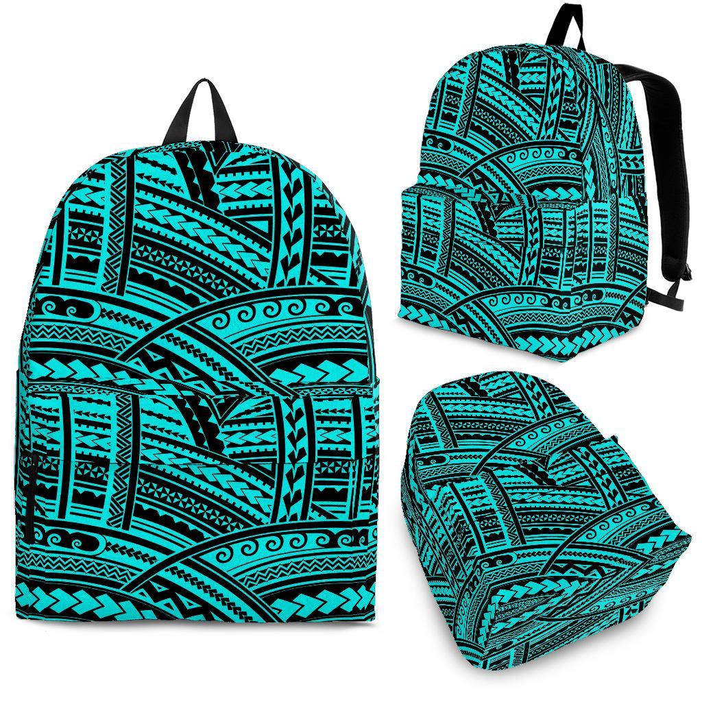 Polynesian Tribal Backpack Blue - Polynesian Pride