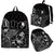 Yap Polynesian Backpack Turtle Hibiscus Black Black - Polynesian Pride