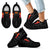 Papua New Guinea Sneakers - Papua New Guinea Coat Of Arms & Flag Wing - A8 - Polynesian Pride