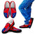 Samoa Flag Slip Ons - Polynesian Style Kid Black - Polynesian Pride