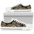 American Samoa Low Top Shoes - Gold Tentacle Turtle - Polynesian Pride