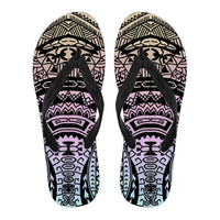 Polynesian 10 Flip Flops Men Black - Polynesian Pride