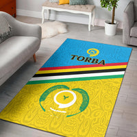 Vanuatu Torba Province Area Rug - Flag Style - LT12 - Polynesian Pride