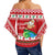 Tonga Clothing - Kilisimasi Fiefia Tonga Christmas Off Shoulder Wrap Waist Top - Polynesian Pride