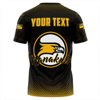 Polynesian Pride T Shirt Personalized Hawaii Class Of Nanakuli Golden Hawks T Shirt LT10 - Polynesian Pride