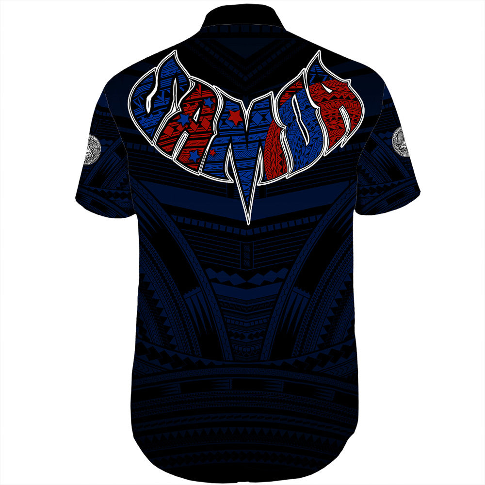 Polynesian Pride Shirt - American Samoa Forever Short Sleeve Shirt LT10 - Polynesian Pride