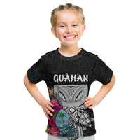 Guam Tribal Latte Stone Tropical Kid T Shirt LT9 Youth XL Size14 - Polynesian Pride