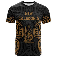 New Caledonia Polynesian T Shirt NC Spirit Gold Unisex Gold - Polynesian Pride