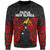 Papua New Guinea Polynesian Sweater - Spirit Style Unisex Black - Polynesian Pride