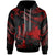Papua New Guinea Hoodie Polynesian Tattoo Red Version Unisex Red - Polynesian Pride