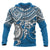 Yap Hoodie Polynesian Turtle Unisex Blue - Polynesian Pride