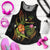 Niue Polynesian Personalised Women's Racerback Tank - Legend of Niue (Reggae) Art - Polynesian Pride