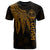 Guam T Shirt Polynesian Wings (Golden) Unisex Golden - Polynesian Pride