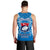 Samoa Rugby Toa Samoa Blue Style Men Tank Top - LT2 - Polynesian Pride