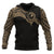 Yap Micronesian Hoodie Gold Heart Shield Unisex GOLD - Polynesian Pride