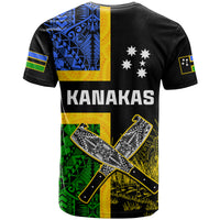 Australian South Sea Islanders Flag Style T Shirt LT14 - Polynesian Pride