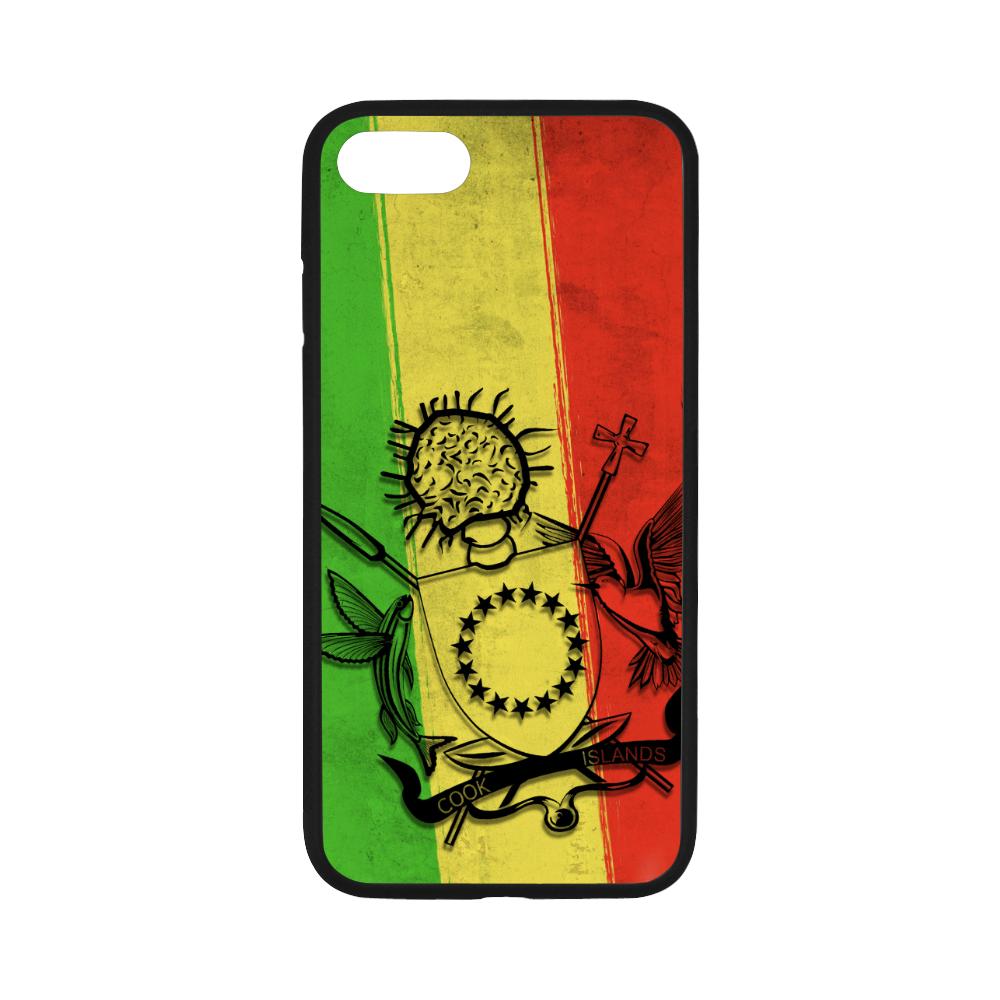 Cook Islands Reggae Phone Case One Size iPhone 8 (4.7") Reggae - Polynesian Pride