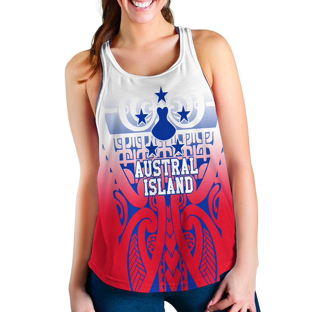Austral Islands Tribal Tattoo Women Tank Top - LT12 - Polynesian Pride