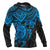 Yap Polynesian Hoodie Blue Turtle - Polynesian Pride