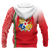 Tonga Zip up Hoodie Ocean Waves - Polynesian Pride