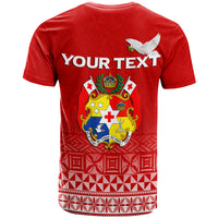 Custom Tonga Eua T Shirt Tongan Pattern LT12 - Polynesian Pride