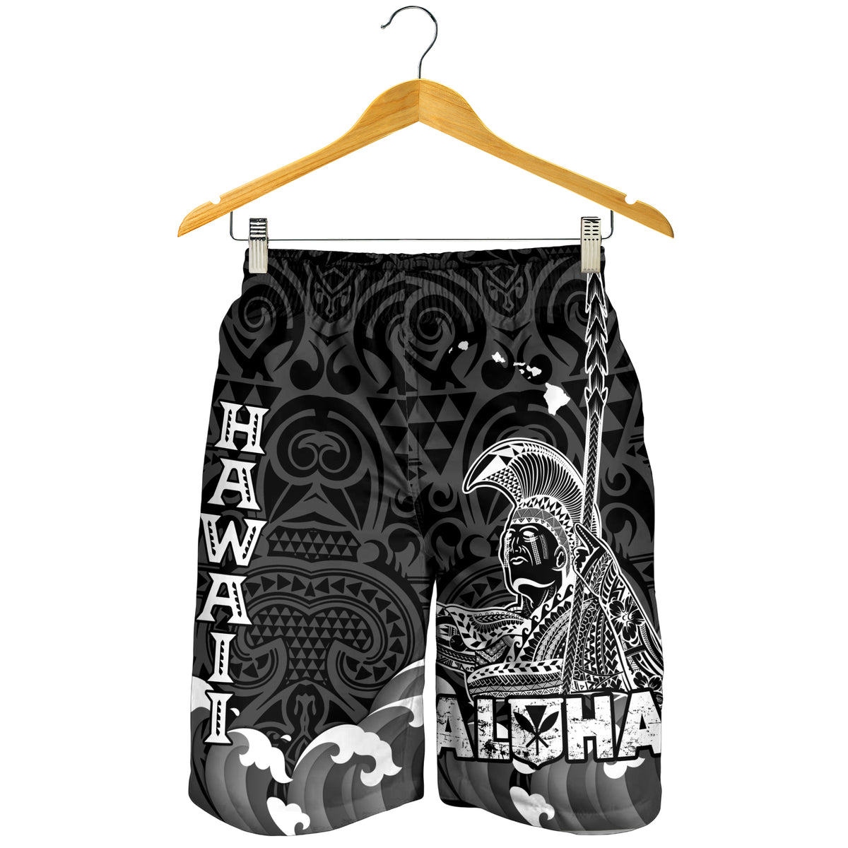 Hawaii King Kamehameha Aloha Hawai'i Nei Men Short - LT2 - Polynesian Pride