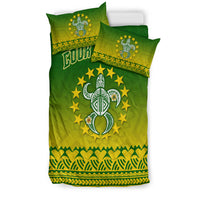 Cook Islands Turtle With Tribal Bedding Set - LT12 - Polynesian Pride