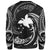 Papua New Guinea Polynesian Sweater - White Tribal Wave - Polynesian Pride