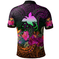 Papua New Guinea Polo Summer Hibiscus - Polynesian Pride